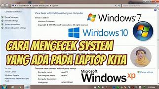 Cara Mengecek Laptop Kita Windows Berapa